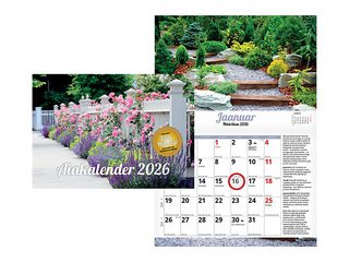 Kiisukalender, avatuna, klamberköide, 240x330mm