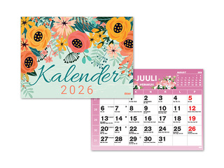 Seinakalender Color B5, 2025