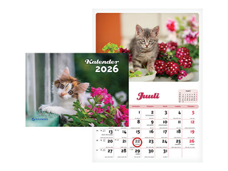 Kutsukalender, klamberköide, 240x330mm