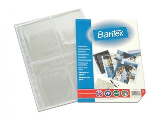 Kiletaskud Bantex fotodele, 0,1 mm, 10 tk