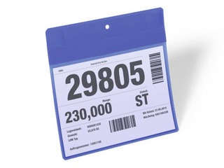 Infotasku Durable, magnetiline, A5, horisontaalne, sinine, 1tk