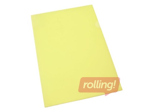 Kilekaaned Interfolia, A4, matt, kollane, 50 tk.