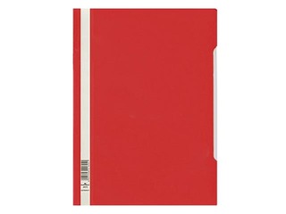 Папка - скоросшиватель Durable, A4, красная