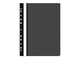 Report file with perforation Office Products, A4, black