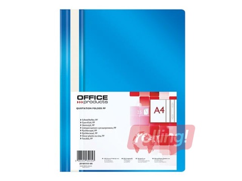 Report file Office Products, A4, blue