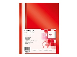 Report file Office Products, A4, red