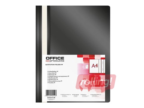 Report file Office Products, A4, black