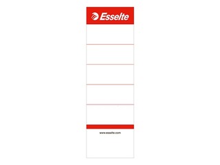 Vahetatav silt registraatorile Esselte LAF 75mm, kott/100