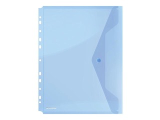 Kileümbrik perforatsiooniga Donau, A4, läbipaistev, sinine
