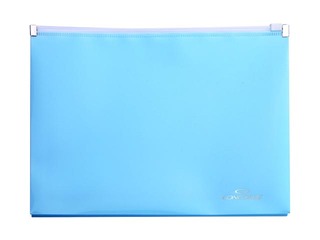 Folder with closure Concorde, A5, pastel blue