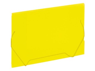 Kummiga mapp Grand, A4, kollane