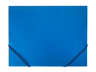 Kummiga mapp Multi-S, A4, 1,9 сm, plastik, sinine
