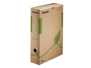 Архивная коробка Esselte, A4, 8 см, картонная, коричневая
