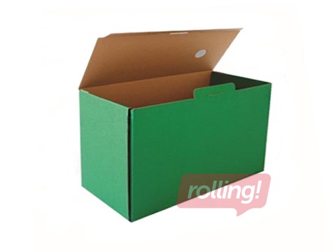 SALE Arhiivikast SM·LT, kartongist, roheline, 335x250x150mm