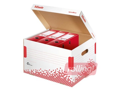 Архивный контейнер для папок-регистраторов Esselte Speedbox, 392 x 301 x 334 мм