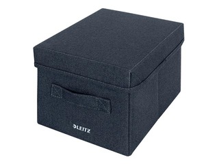 Ящики для хранения Leitz Fabric S, серые, 2 шт.