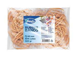 Kummipaelad Forofis, 60 mm, 500 g, looduslik