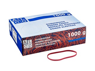 Rubber bands Alco, 80x4 mm, 1 kg