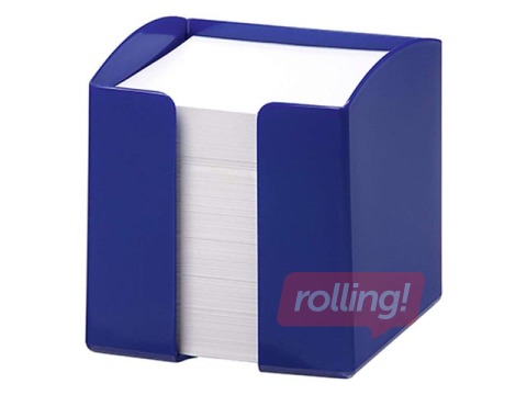 Märkmepaberi karp Durable Trend, 10x10.5x10 cm, sisaldab märkmepaberit 800 lehte, plastik, sinine