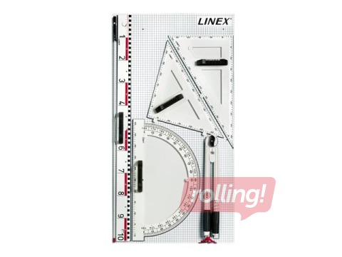 Magnettahvli joonlaudade komplekt Linex