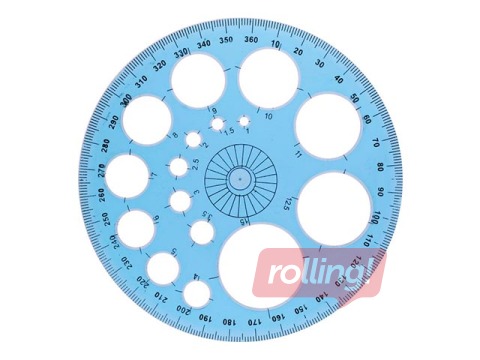 Šabloon Centrum 360°, 11 cm