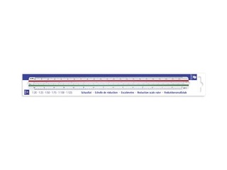 Ruler reduction scale Staedtler Mars 561, 30 cm, scale:1:20:25:50:75:100:125