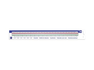 Joonlaud Staedtler Mars 561, 30cm, skaala:1:100:200:250:300:400:500