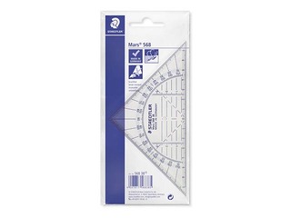 Ruler - triangle Staedtler Mars 568, 16 cm