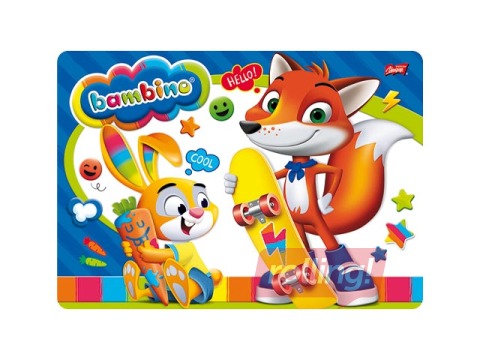 Lamineeritud lauamatt Bambino, A3