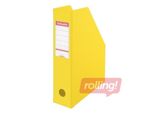Бокс вертикальный для документов Esselte, A4, PVC, жёлтый
