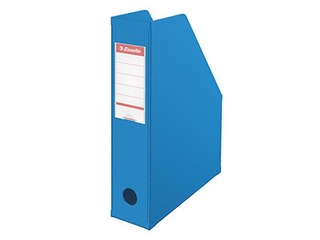 Бокс вертикальный для документов Esselte, A4, PVC, синий