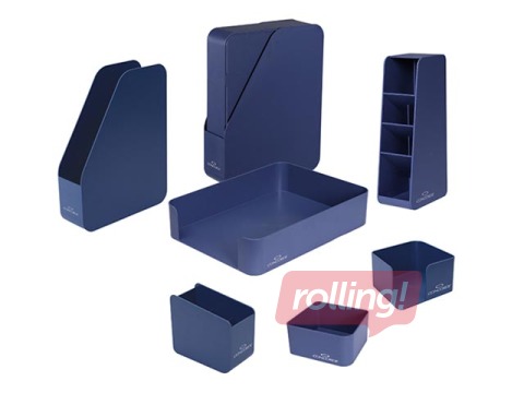 SALE Compact desktop office set Concorde Lucky Eco, blue