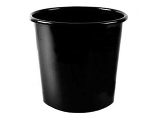 Prügikast, plastikust, must, 10l