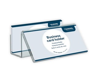 Business Card Holder Europel, transparent