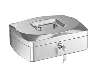 Sularahakarp Alco, metallist, hõbedane, 255x90x200mm