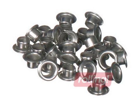 Needid Hang PunchNBind, hõbedane värv, D 5.5mm, 25 lehte, 100 tk.