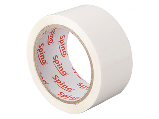 Pakketeip, valge, akrüül, 48mm х 66m, 25q/m²