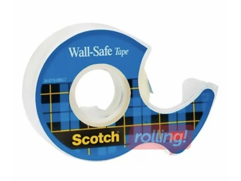 Teip 3M Scotch Wall-Safe, 19 mm x 16,5 m