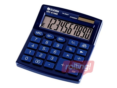 Kalkulaator Eleven SDC-810NRNVE, sinine