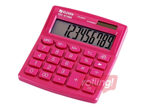 Kalkulaator Eleven SDC-810NRPKE, roosa
