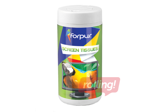 Ekraanipuhastuslapid Forpus, 50 tk.