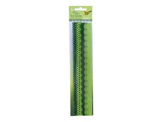 Viltäärised Folia, 4 tk, 30 cm, roheline