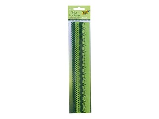 Viltäärised Folia, 4 tk, 30 cm, roheline
