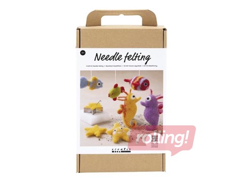 Käsitöökomplekt Kit Needle Felting Animals In Water
