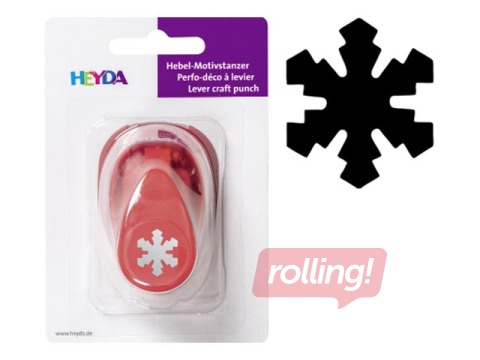 Dekoratiivne auguraud, lumehelves, 17 mm