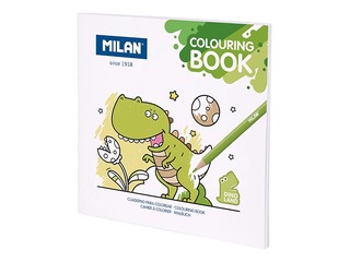 Värvimisraamat Milano Dino Land
