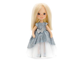 Sweet Sisters doll Mia, in a light blue dress, 32 cm