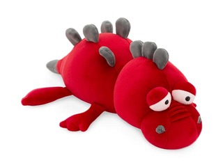 Pehme mänguasi Sleepy the Dragon, 45 cm, punane