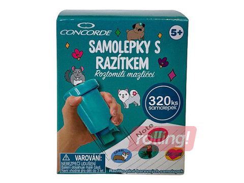 Dekoratiivne tempel - kleebiste komplekt, Friends