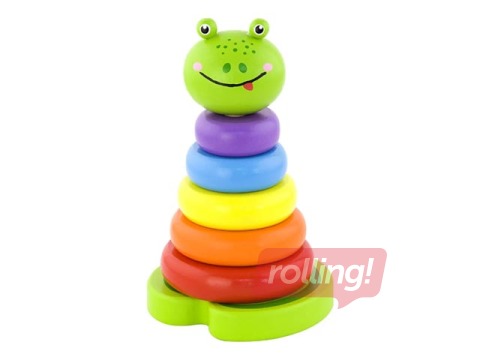 Wooden stacking frog Viga